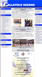 Mobile Screenshot of pallavoloozzano.it